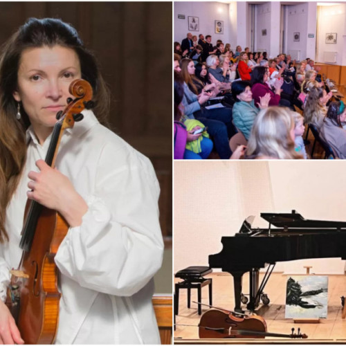 Eveniment cultural-caritabil la Liceul de Arte "Dimitrie Cuclin": Expoziție de creații ale copiilor ucraineni și gazdă, concert de muzică clasică și susținerea inițiativelor locale.