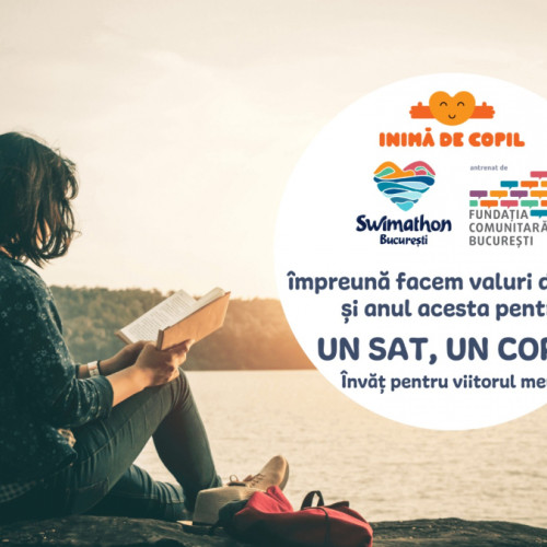 Anual, "Inimă de Copil" participă la Swimathon București pentru a strânge fonduri pentru educația copiilor din satele Galațiului.

"Inimă de Copil" se alătură Swimathon București pentru a sprijini educația copiilor din satele Galațiului!