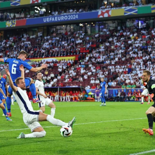 Anglia și Slovenia termină la egalitate în cadrul Campionatului European de fotbal EURO 2024